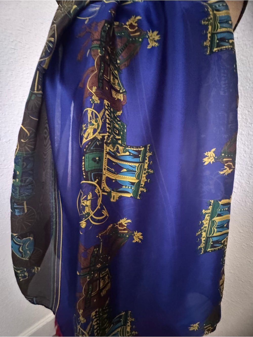 Hermes Silk Scarf